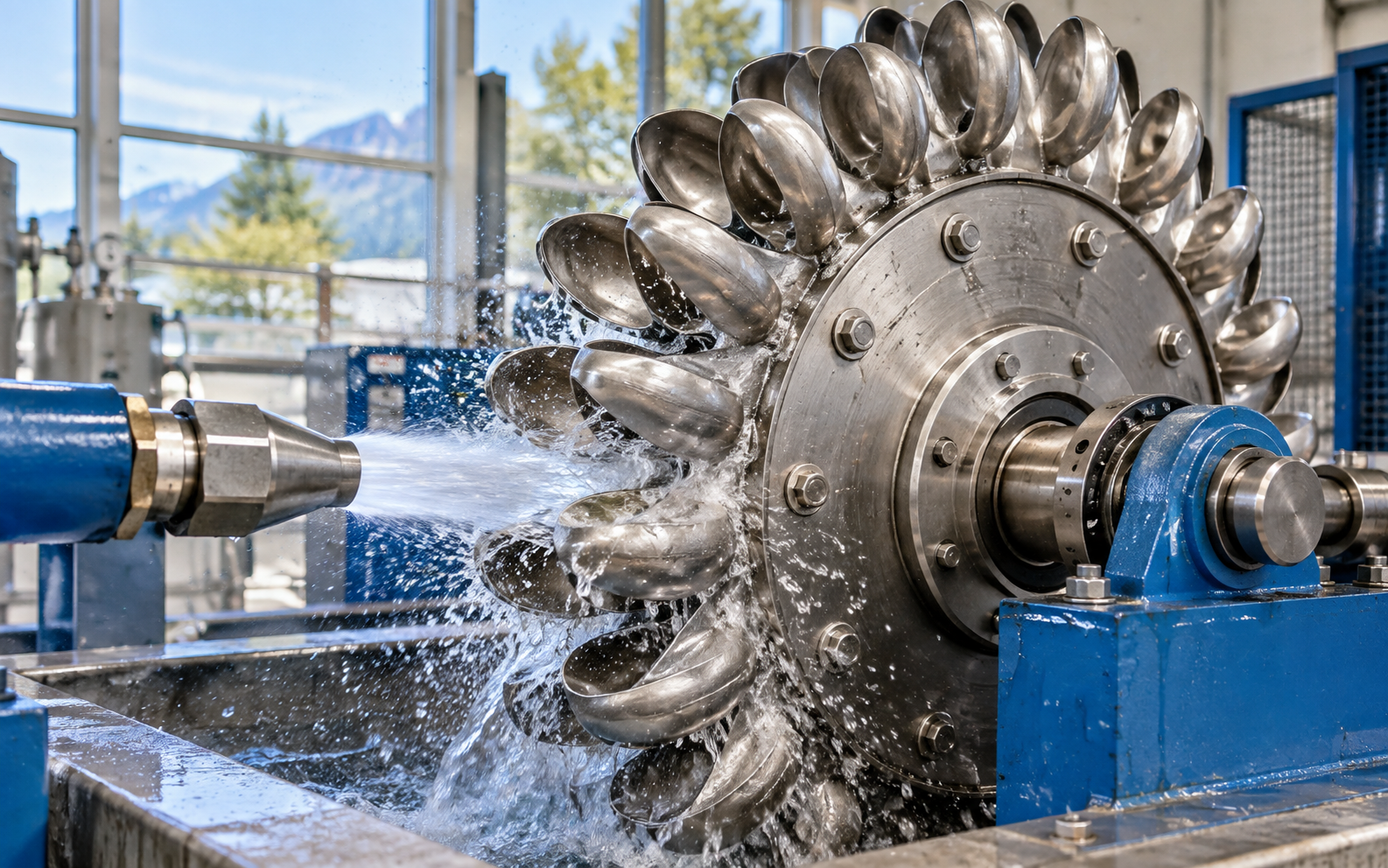 Anteprima: Turbina Pelton 3D
